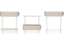 Adoreganizer Multifunktionaler Beistelltisch, beige, 65.5x29x76.5 cm