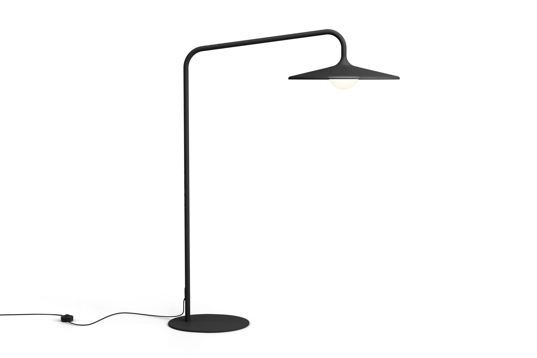 Archigrande Outdoor-stehleuchte, schwarz, 180x84x233 cm