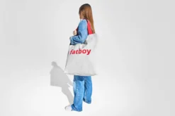 Baggy-Bag Baumwolltasche, weiß, 61x55 cm