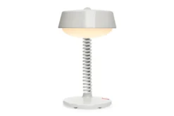 Bellboy Kabellose Tischlampe, beige, 18x18x30 cm
