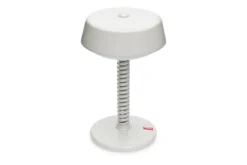 Bellboy Kabellose Tischlampe, beige, 18x18x30 cm
