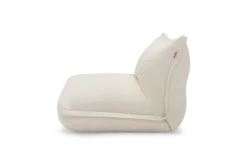 BonBaron Slim Boucle Loungesessel, beige, 102x85x75 cm