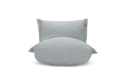 BonBaron Slim Boucle Loungesessel, grau, 102x85x75 cm
