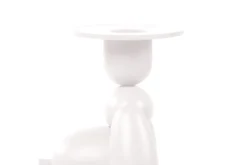 Can-Dolly Kerzenhalter, weiß, 16x9.5x20.5 cm
