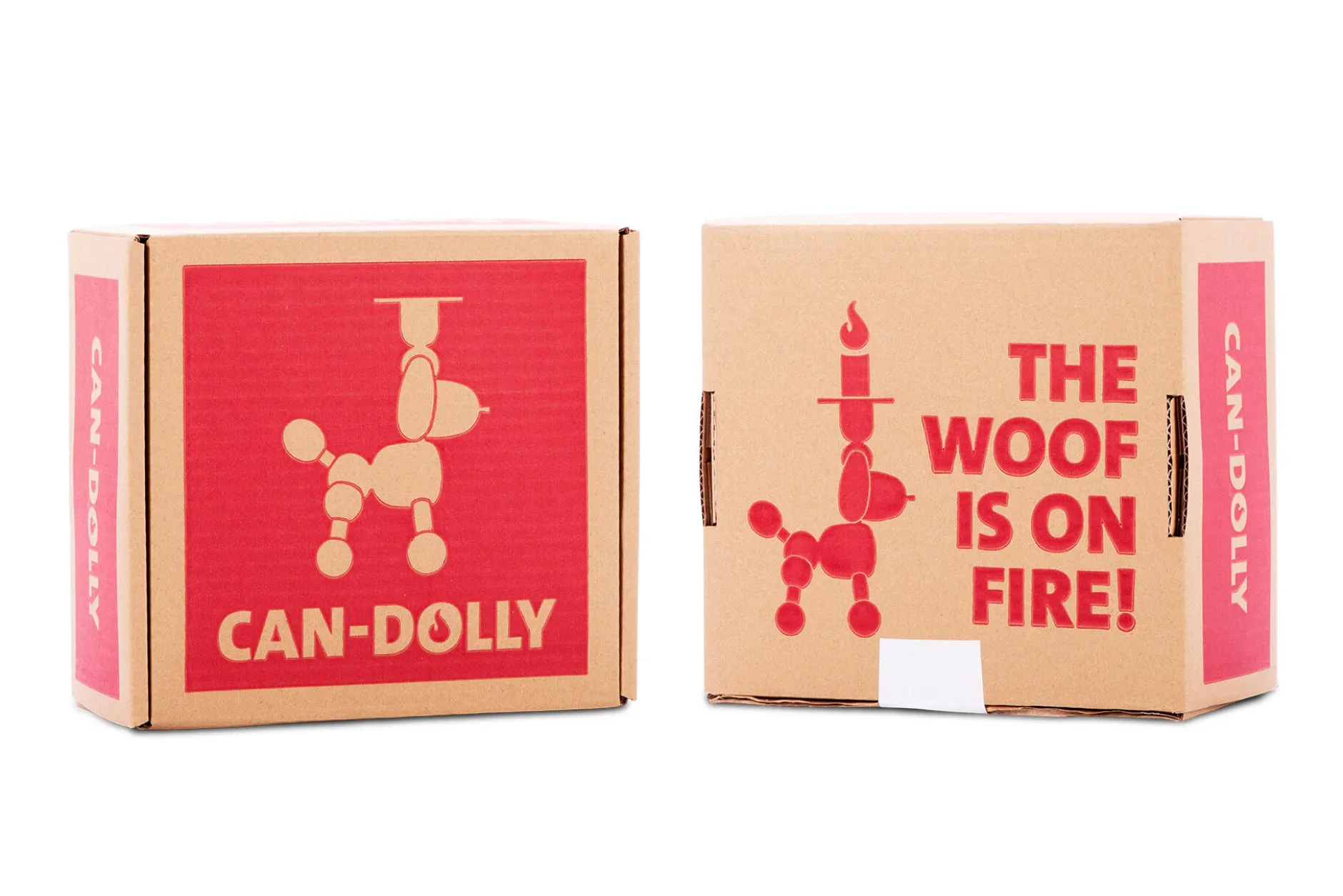 Can-Dolly Kerzenhalter, weiß, 16x9.5x20.5 cm