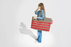 Carry-Too-Much-Bag Canvas Große Canvas-Tasche, grau, 70x50 cm