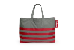 Carry-Too-Much-Bag Canvas Große Canvas-Tasche, grau, 70x50 cm