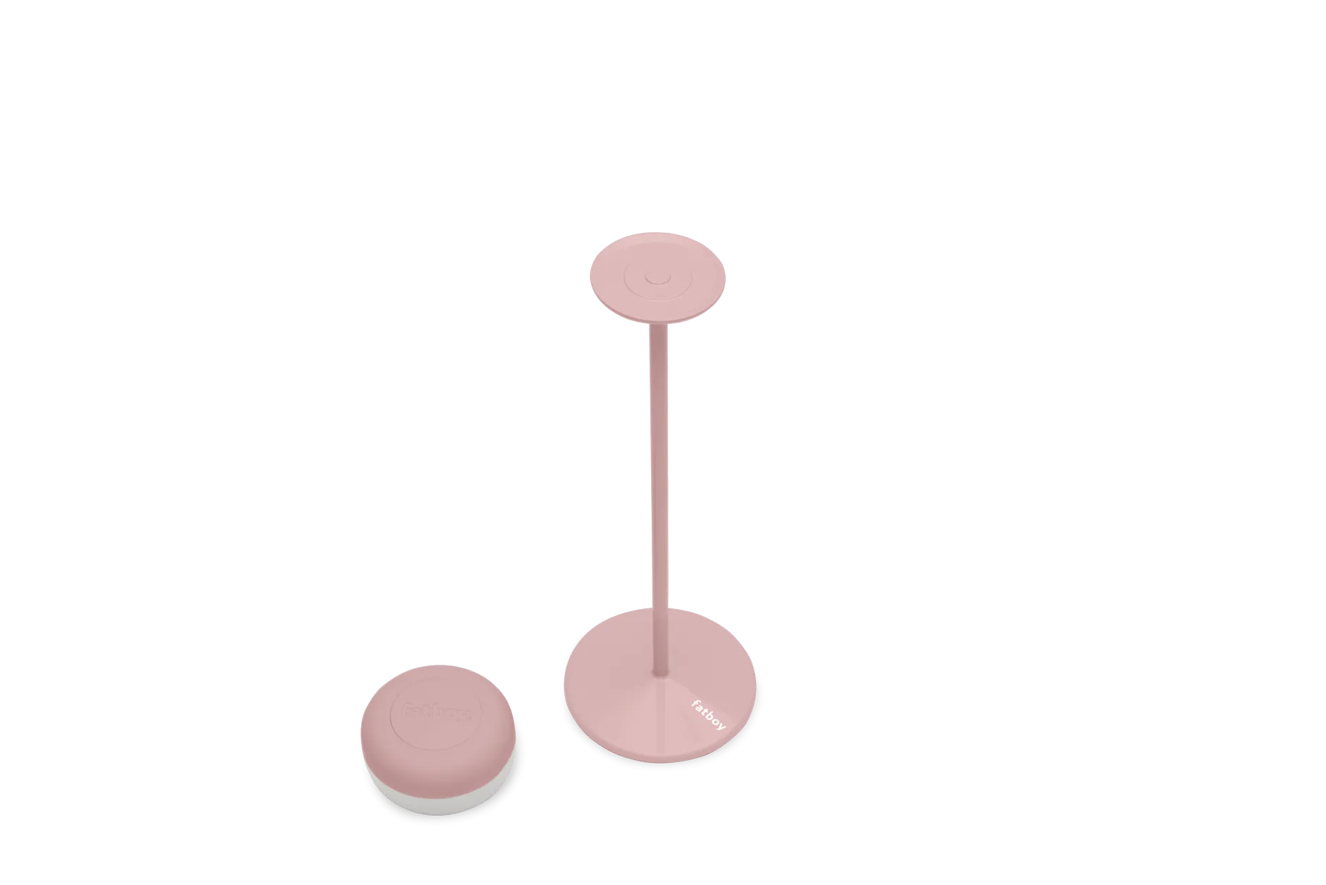 Cheerio Kabellose Tischlampe, rosa, 8x8x25.8 cm