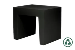 Concrete Seat Outdoor-Hocker, schwarz, 40x50x43 cm