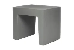 Concrete Seat Outdoor-Hocker, grau, 40x50x43 cm