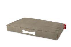 Doggielounge L Canvas Hundebetten, grau, 80x120x15 cm