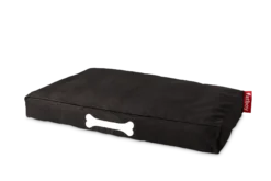 Doggielounge L Canvas Hundebetten, schwarz, 80x120x15 cm