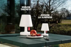 Edison La Surprise Kleine wiederaufladbare Tischlampe, 9.7x9.7x15 cm