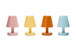 Edison The Ambiance Wiederaufladbare Lampe, orange, 16.5x16.5x25.3 cm