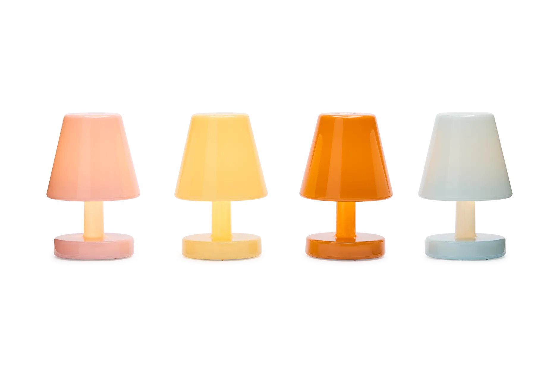 Edison The Ambiance Wiederaufladbare Lampe, orange, 16.5x16.5x25.3 cm