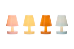 Edison The Ambiance Wiederaufladbare Lampe, rosa, 16.5x16.5x25.3 cm