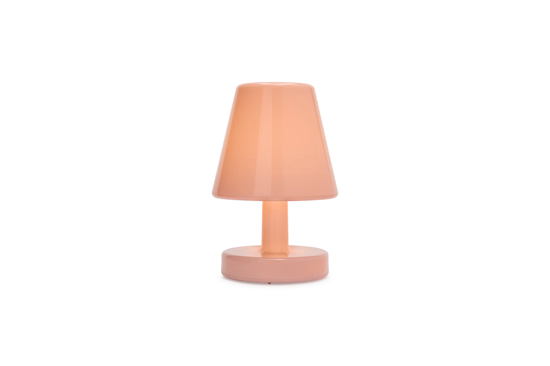 Edison The Ambiance Wiederaufladbare Lampe, rosa, 16.5x16.5x25.3 cm