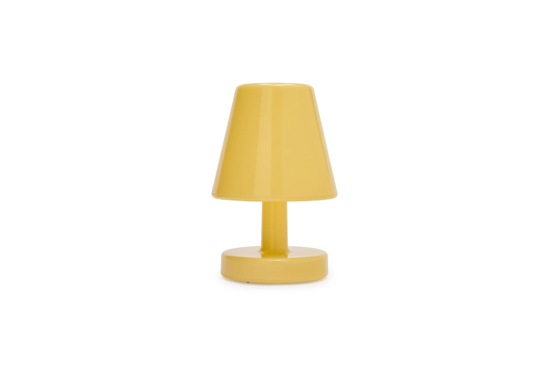 Edison The Ambiance Wiederaufladbare Lampe, gelb, 16.5x16.5x25.3 cm