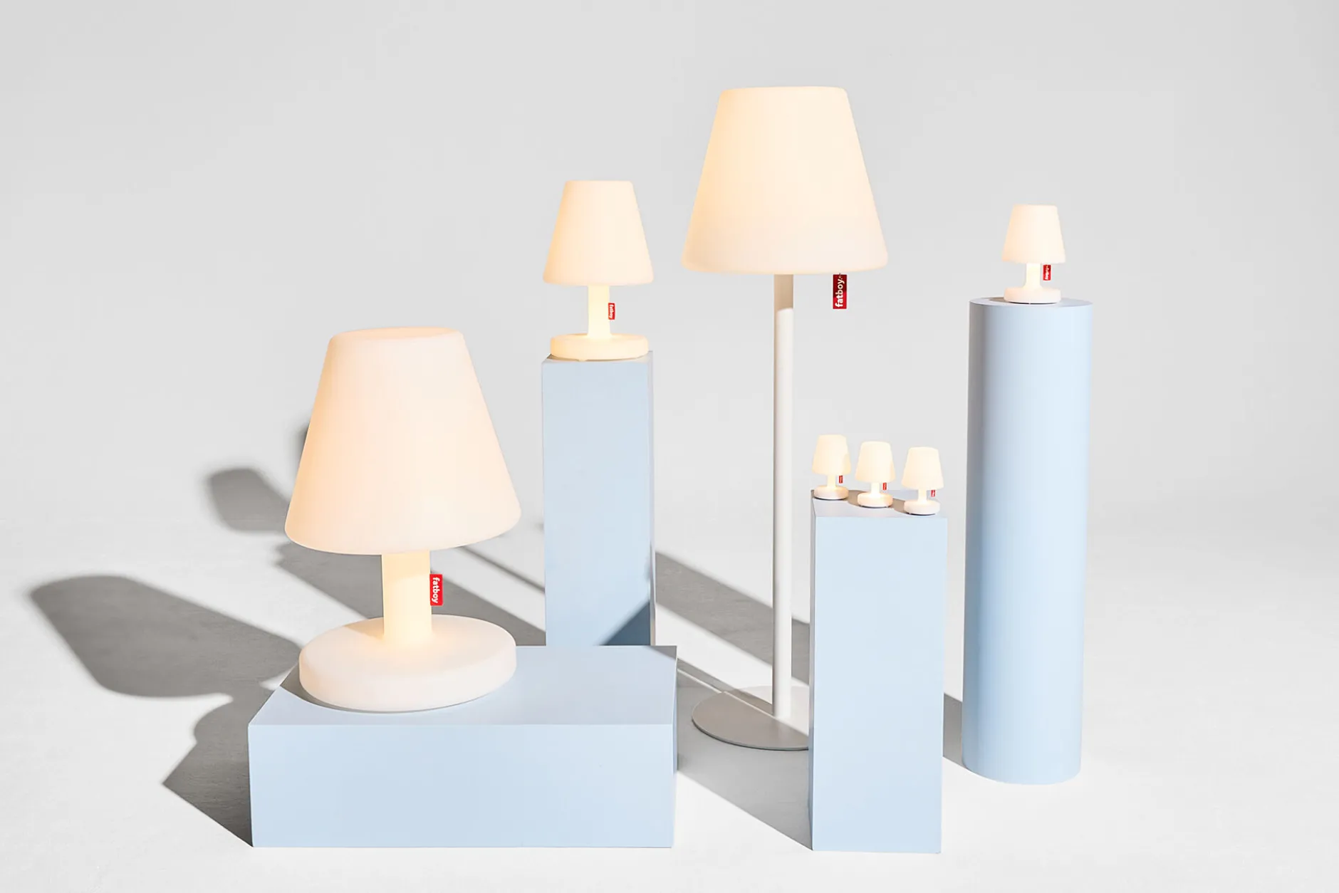 Edison the Mini Kleine wiederaufladbare Tischlampen, 9.7x15 cm