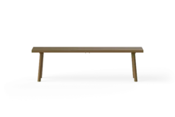 Fred's Bench Gartenbank, braun, 160x40x46.5 cm