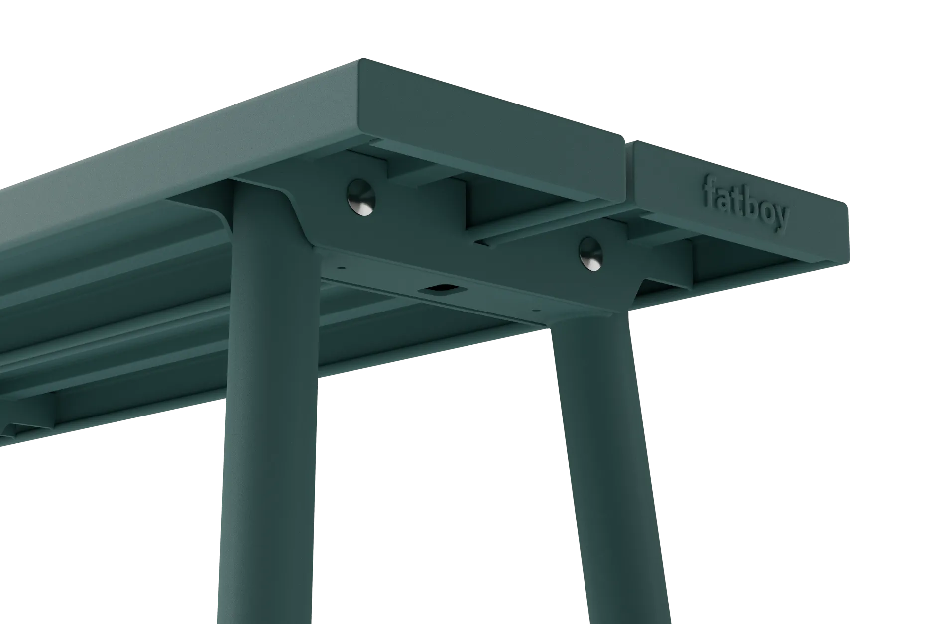 Fred's Bench Gartenbank, grün, 160x40x46.5 cm