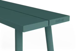 Fred's Bench Gartenbank, grün, 160x40x46.5 cm
