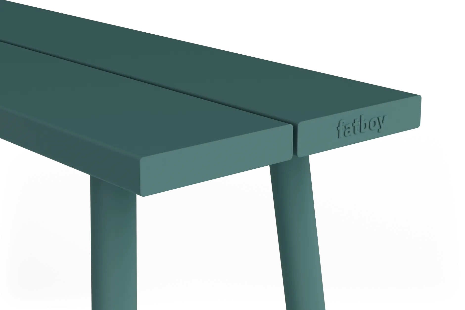 Fred's Bench Gartenbank, grün, 160x40x46.5 cm