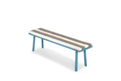 Fred's Bench Pillow Outdoor-kissen, braun, 160x40x3.5 cm