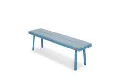 Fred's Bench Pillow Outdoor-kissen, blau, 160x40x3.5 cm