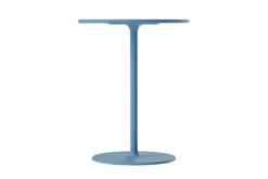 Fred's Bistreau Kleiner runder Gartentisch, blau, 60x60x76 cm
