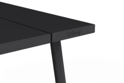 Fred's Medium Table Gartentisch, schwarz, 170x90x76 cm