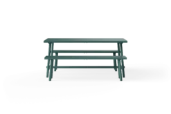 Fred's Medium Table Gartentisch, grün, 170x90x76 cm