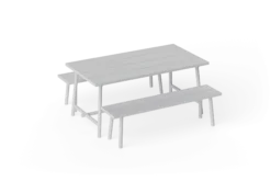 Fred's Medium Table Gartentisch, 170x90x76 cm
