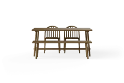 Fred's Medium Table Gartentisch, braun, 170x90x76 cm