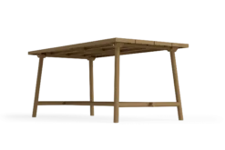 Fred's Medium Table Gartentisch, braun, 170x90x76 cm