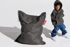 Junior Kindersitzsack, grau, 100x130 cm