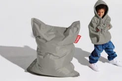 Junior Kindersitzsack, silver, 100x130 cm