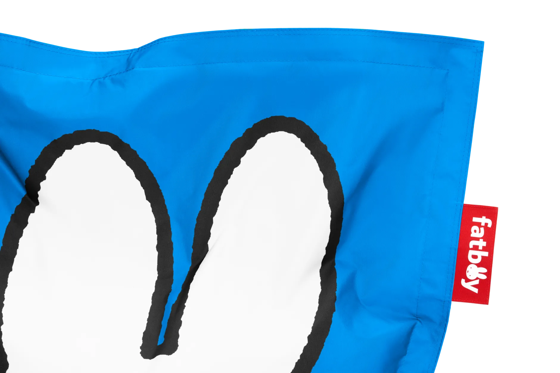 Junior Nylon x Miffy / Boris Miffy Sitzsack, blau, 130x100 cm