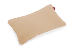 King Pillow Cord Dekokissen, beige, 66x40 cm