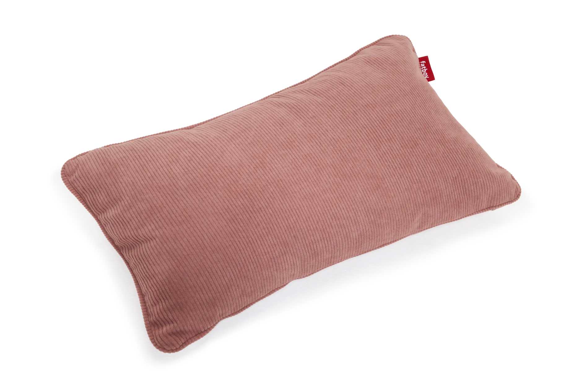King Pillow Cord Dekokissen, rosa, 66x40 cm