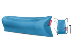 Lamzac 3.0 Aufblasbarer Sitzsack, blau, 185x83x50 cm