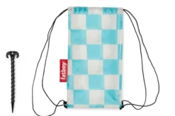 Lamzac 3.0 Aufblasbarer Sitzsack, weiß, 185x83x50 cm