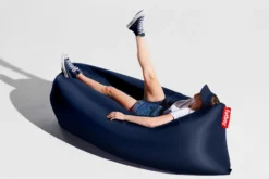 Lamzac 3.0 Aufblasbarer Sitzsack, blau, 185x83x50 cm