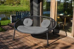 Netorious Pillow Outdoor-Kissen für Netorious 2.0, grau, 135x100x4 cm