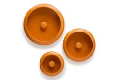 Oloha Trio Wandleuchten-Set, orange,cm