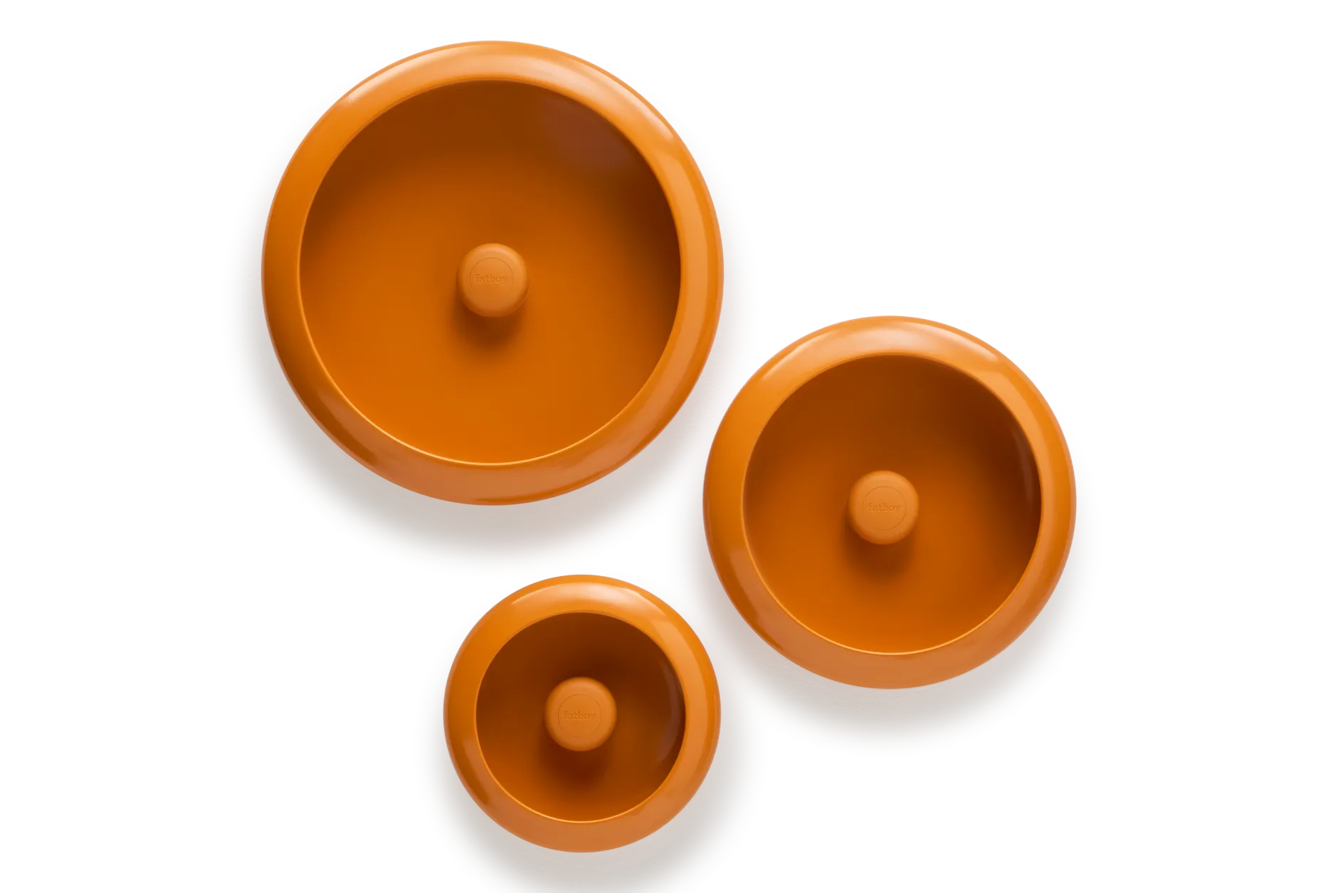 Oloha Trio Wandleuchten-Set, orange,cm