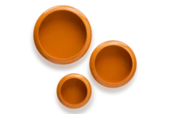 Oloha Trio Wandleuchten-Set, orange,cm