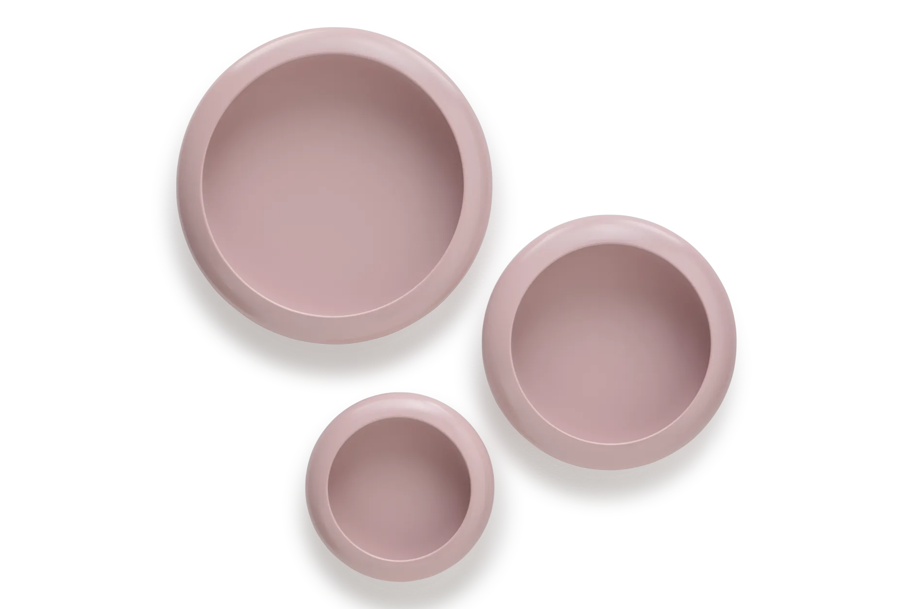 Oloha Trio Wandleuchten-Set, rosa,cm