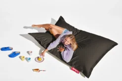 Original Canvas Indoor Sitzsack, schwarz, 140x180 cm