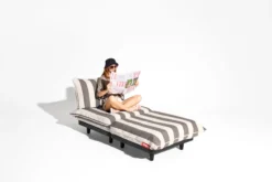 Paletti Corner Seat Modulare Eck-Loungesessel, braun, 100x100x90 cm